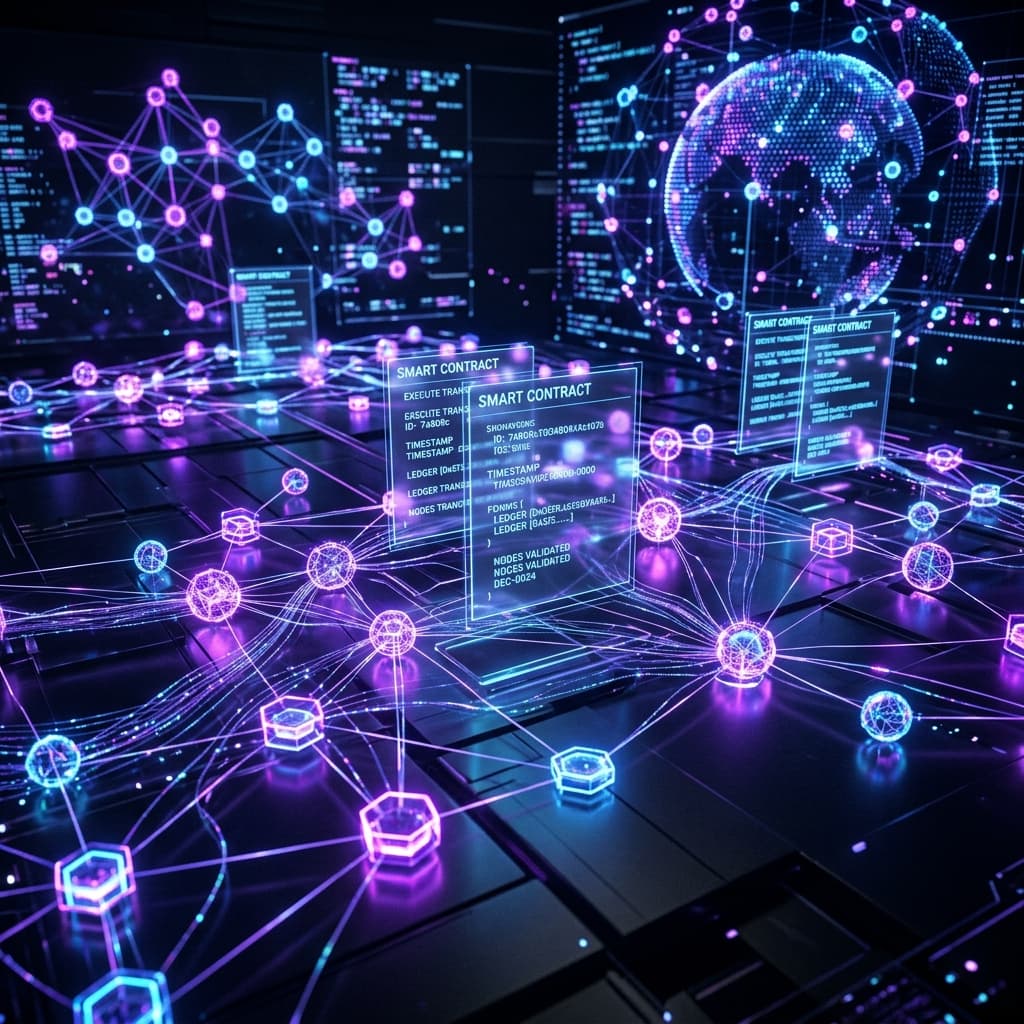 Blockchain Integration background